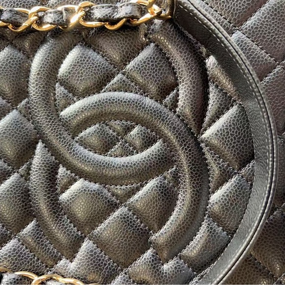 Chanel GST Caviar Tote Gold Chain Bag - Picture 8 of 8